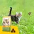 Sac Josera Kitten Grainfree avec croquettes visibles, chaton et papillon en arrière-plan. Texte visible : Josera, Kitten Grainfree, 84 % protéines animales, 36/22.