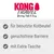 KONG Travel. Für benutzte Kotbeutel, geruchsfreie Barriere, mit Extra-Tasche.