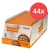 Caja con 44 sobres de Nature's Variety Bites in Gravy, 85 g cada uno, sabores pollo y salmón. Texto visible: 'with chicken', 'with salmon', 'bocaditos en salsa'. Caja con 44 sobres de Nature's Variety Bites in Gravy, 85 g cada uno, sabores pollo y salmón. Texto visible: 'with chicken', 'with salmon', 'bocaditos en salsa'.
