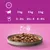 Conseils d’alimentation pour chat : 3 kg 3–3½ sachets, 4 kg 3½–4 sachets, 5 kg 4–4½ sachets par jour. 1 sachet équivaut à 16 g de croquettes.