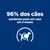 96% dos cães perderam peso em casa em 2 meses