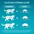Tabela zaleceń dziennej ilości karmy dla kota: 2–4 kg – 30–60 g, 4–6 kg – 60–85 g, 6–8 kg – 85–115 g. Dodatkowa informacja o dostosowaniu porcji i wodzie.