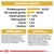 Tabella con componenti analitici: proteina grezza 32%, oli e grassi grezzi 18%, ceneri grezze 7,6%, fibra grezza 1,4%, calcio 1,2%, fosforo 1%. Composizione e additivi elencati.