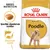 Royal Canin Adult Poodle hondenvoer, afbeelding van poedel, tekst: Specifiek afgestemde brokken, Gezonde vacht, Breed Nutrition.