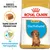 ROYAL CANIN PUPPY Dachshund kutyatáp csomagolás, testre szabott tápszemcse és az immunrendszer támogatása feliratokkal, tacskó kölyökkutya képe. ROYAL CANIN PUPPY Dachshund kutyatáp csomagolás, testre szabott tápszemcse és az immunrendszer támogatása feliratokkal, tacskó kölyökkutya képe.