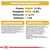 Analytische Bestandteile: Protein 21%, Fettgehalt 16%, Rohasche 6,1%, Rohfaser 1,4%. Zusammensetzung: Maismehl, Geflügelprotein, Fischöl. Zusatzstoffe: Vitamine, Mineralstoffe, EPA/DHA 0,3%.
