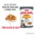 Royal Canin Hair & Skin thin slices in jelly. Helps support healthy skin and a shiny coat. 90% of owners observed good skin and coat quality after 3 weeks.