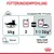 Fütterungsempfehlung für Katzen: 4kg Körpergewicht, täglich 3 Beutel oder 1 Beutel + 36g Trockenfutter. Energiegehalt: 779 kcal/kg. Wasser bereitstellen. Royal Canin Hairball Care.