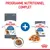 Programme nutritionnel complet Royal Canin Light Weight Care pour chats, croquettes et sachet fraîcheur visibles, 90 % de réussite affiché sur les emballages.