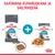 Royal Canin Urinary Care kissanruoka, saatavana kuivaruokana ja säilykkeenä. Kuvassa pakkaukset sekä kuivaruokanappuloita ja annos märkäruokaa lautasella.