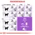 Ruokintaohje kissan painon mukaan: 3–6 kg, ihannepaino 47–76 g tai +1 annospussi, ylipaino 37–61 g tai +1 annospussi. Royal Canin Sterilised -pussiruoka mainittu.