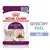 ROYAL CANIN SENSORY FEEL, 85 g, morceaux en gelée pour chats. Texte visible : SENSORY FEEL, GELÉE. Image d’un sachet avec un chat et des morceaux de nourriture.