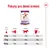 Pokyny pro denní krmení Royal Canin Giant Adult: tabulka doporučených dávek podle váhy psa (45, 75, 100 kg) a denní aktivity (<1h, <2h, >3h).