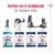 Royal Canin torrfoder för hundar i olika åldrar: Puppy 2–15 månader, Maxi Adult 15 månader–5 år, Maxi Adult 5+ 5–8 år, Maxi Ageing 8+ efter 8 år. Text: Nutrition som är skräddarsydd för hundens ålder.