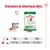 Orientações de alimentação diária Royal Canin Mini Adult: cão 2 kg – ½ lata + 23 g, 6 kg – ½ lata + 84 g, 10 kg – ½ lata + 134 g. Imagem de ração seca e húmida. Orientações de alimentação diária Royal Canin Mini Adult: cão 2 kg – ½ lata + 23 g, 6 kg – ½ lata + 84 g, 10 kg – ½ lata + 134 g. Imagem de ração seca e húmida.