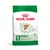 Royal Canin mini ageing 12+ hondenvoer, size S tot 10 kg, weight maintenance, vitality support. Verpakking met afbeelding van kleine hond en brokjes. Tekst deels in het Engels.