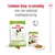 Royal Canin x-small adult droogvoer 1,5 kg en natvoer 85 g. Tekst: Combineer droog- en natvoeding voor een optimale voedingservaring.