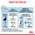 Modo de empleo Royal Canin: solo croquetas 275–322 g o mezcla 1 sobre húmedo 140 g + 241–288 g croquetas para peso adulto objetivo de 30 kg. Energía metabolizable: 3812 kcal/kg.
