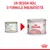 Royal Canin Pediatric Weaning devine Royal Canin Mother & Babycat. Un design nou, o formulă îmbunătățită. Două conserve prezentate cu săgeată între ele.