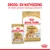 Royal Canin Adult Pomeranian droog- en natvoeding, verpakking met hondafbeelding. Tekst: 'de meest optimale voedingscombinatie'. 85 g natvoerzakje en grote zak droogvoer zichtbaar.