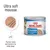 Ultra soft mousse with perfect taste and texture for baby dogs, suitable for mother and babydog aged 1-2 months, as shown on Royal Canin Starter can. Ultra soft mousse with perfect taste and texture for baby dogs, suitable for mother and babydog aged 1-2 months, as shown on Royal Canin Starter can.