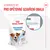 ROYAL CANIN TRAINING TREATS TASTY CHEWS Low calorie 110g, uzavíratelný obal s detailním zobrazením mechanismu pro opětovné uzavření. Text: Uzavíratelné pro opětovné uzavření obalu.