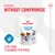 Royal Canin Training Treats, tasty chews with less than 3 calories per piece. Low calorie. Reward without compromise. 110g pack shown.