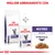 Royal Canin Expert Neutered Satiety Balance crocchette e Neutered Balance fettine in salsa, confezioni visibili con scritte: NEUTERED BALANCE, FETTINE IN SALSA, miglior abbinamento con.