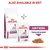 Royal Canin Veterinary Early Renal dry and wet food packs, text: Also available in wet, Early Renal, Thin slices in gravy. Image shows kibble and wet food pieces in gravy.