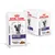 Royal Canin Expert Neutered Maintenance Thin Slices in Gravy, confezione e bustina con immagine di gatto e scritte visibili sul fronte.