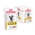 Royal Canin Veterinary Urinary S/O Loaf, nedves eledel macskáknak. Csomagolás macska és eledarabot ábrázoló képpel.