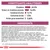 Constituants analytiques : protéine 22,5 %, matières grasses 16 %, cendres brutes 5,1 %, cellulose brute 1,5 %, acide gras essentiel 2,66 %. Liste complète des ingrédients et additifs visibles.