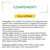 Componenti: carne e derivati (pollo 14%), proteine vegetali, pesci, ortaggi, sostanze minerali, zuccheri. Additivi: vitamina D3, ferro, iodio, rame, manganese, zinco, aromi, taurina. Umidità 79,5%, proteina 12,5%.