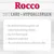Rocco DIET CARE HYPOALLERGEN. Teksti saksaksi: Bei sensiblem Verdauungstrakt und Futtermittelunverträglichkeiten, Nur eine Proteinquelle, Reduzierte Zutatenliste, Mit wertvollen Vitaminen & Mineralstoffen.