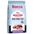 Сухой корм для собак Rocco Mealtime Sensitive Chicken & Duck, 12 кг. 70% ингредиентов животного происхождения, без зерна, с изображением курицы, утки и овощей на упаковке.