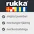 rukka, steglöst justerbart, med bungee-fjädring, med kontrollslinga