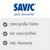 Savic. Dos puertas grandes, con dos asas, incluye henera.