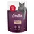 Smilla Special Needs Sterilised kattenvoer met rund, 85 g. Bevat taurine, gewichtcontrole. Made in Germany. Tekst: Food for a lifetime, contains taurine, weight control.