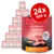 Lot de 24 boîtes Rocco Senior 800 g, volaille et flocons d’avoine. Texte visible : Supporting Power & Vitality. Ingrédients illustrés sur l’étiquette. Lot de 24 boîtes Rocco Senior 800 g, volaille et flocons d’avoine. Texte visible : Supporting Power & Vitality. Ingrédients illustrés sur l’étiquette.
