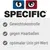 SPECIFIC. Gewichts­kontrolle, gegen Haarballen, optimaler Urin pH-Wert. Texte en allemand.
