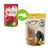 Image showing packaging change for Feringa Crunchy Bites with Beef, highlighting new design and grain-free recipe for adult pets.