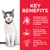 KEY BENEFITS. Essential taurine for heart health & balanced minerals to support kidneys & bladder. Easy-to-digest ingredients with fibers for healthy digestion. Vitamin E, Omega-3s & -6s for beautiful skin & fur. Az angol szöveg a képen szerepel.