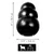 KONG XL, mere: 12,7 cm višine, 8,8 cm širine. Primerno za pse s telesno težo od 27 do 41 kg (60–90 lb). KONG XL, mere: 12,7 cm višine, 8,8 cm širine. Primerno za pse s telesno težo od 27 do 41 kg (60–90 lb).