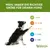 Grössentabelle für Hundezubehör: XL über 27kg, L 18-27kg, M 12-18kg, S 7-12kg, XS 2-7kg. Text: Wähl immer die richtige Grösse für deinen Hund. Marke: Whimzees Wellness.