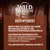 Wild Freedom Deep Forest. Texte en allemand : 40 % de viande fraîche de volaille avec du cerf, excellente tolérance et acceptation. Slogan anglais : Follow your cat’s natural instincts.