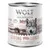 Wolf of Wilderness Strong Lands, 100% grain-free recipe, świeża wieprzowina z dzikimi jagodami, korzeniami i ziołami, puszka 800 g