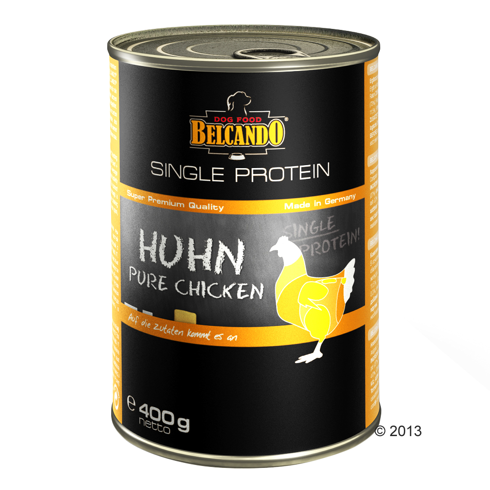 Belcando Single Protein 6 x 400 g Alimento umido per cani - Manzo