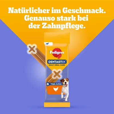 Pedigree Dentastix Tägliche Zahnpflege für kleine Hunde - 7 Stück (= 110 g)