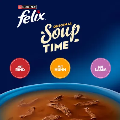 Felix Soup Time Original 6 x 48 g - Geschmacksvielfalt vom Land Felix Soup Time Original 6 x 48 g - Geschmacksvielfalt vom Land