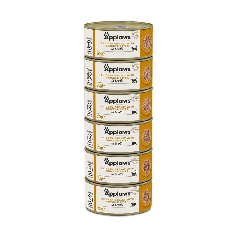 Applaws i buljong 6 x 70 g
